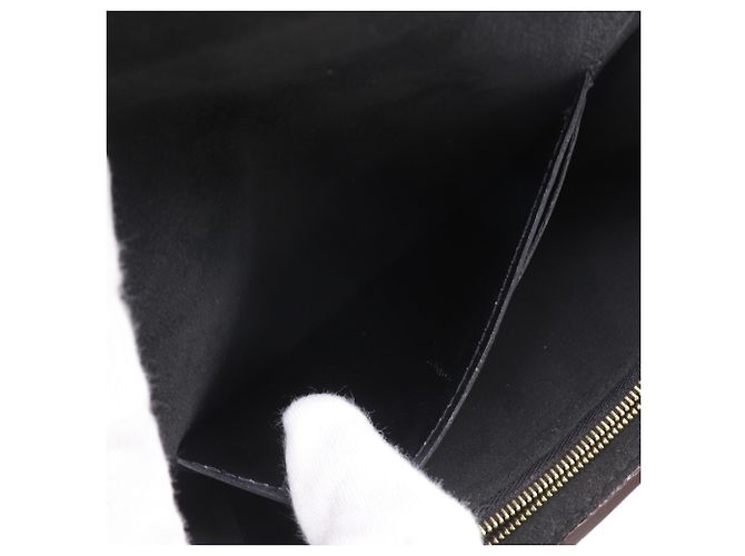 Sac banane Louis Vuitton Daufine Marron Monogramme - vue 7