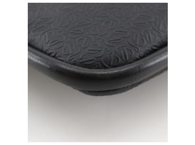 Borsa a tracolla Loewe Repeat Anagram Nero - vista 4