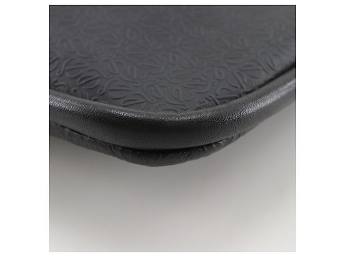 Borsa a tracolla Loewe Repeat Anagram Nero - vista 5