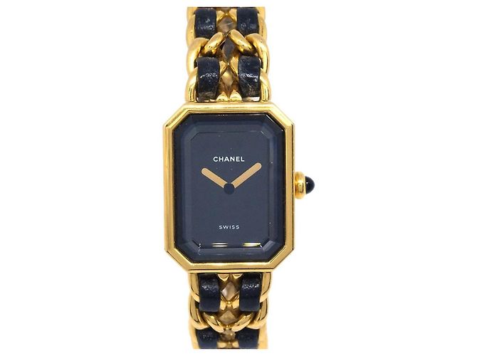 Chanel Premiere Rock Quartz Plated Metal and Leather 20 - vue 2