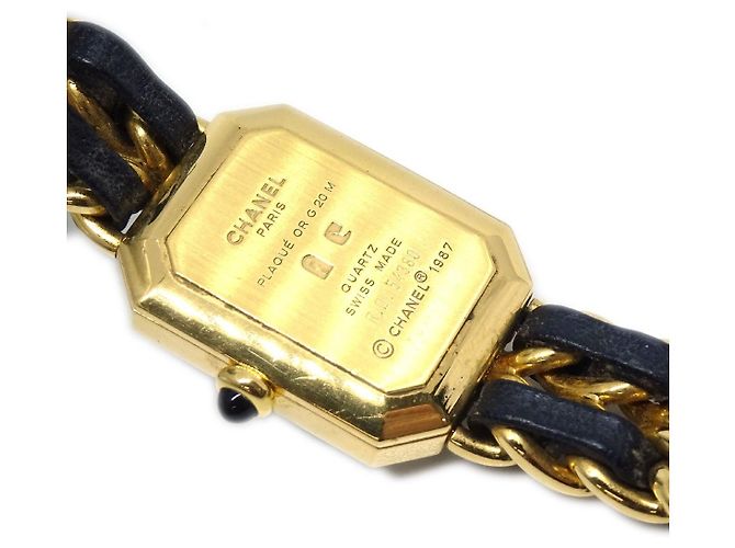 Chanel Premiere Rock Quartz Plated Metal and Leather 20 - vue 3