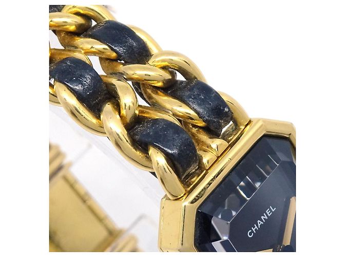 Chanel Premiere Rock Quartz Plated Metal and Leather 20 - vue 5