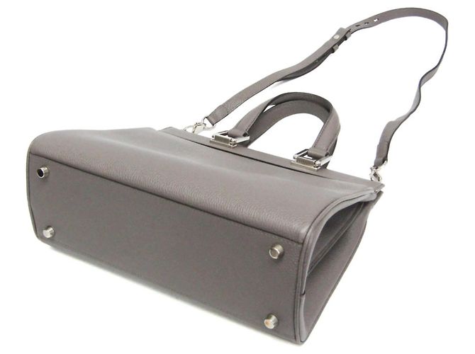 Gucci Zumi Top Handle in pelle Medium Marrone - vista 2