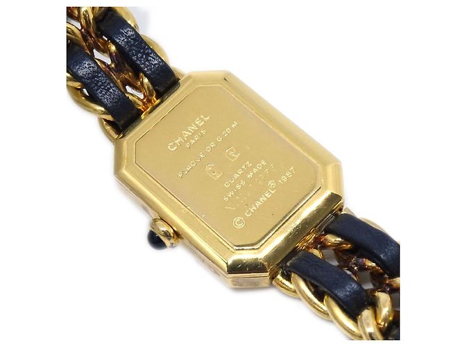 Chanel Premiere Rock Quartz Metallo Placcato e Pelle 20 - vista 4