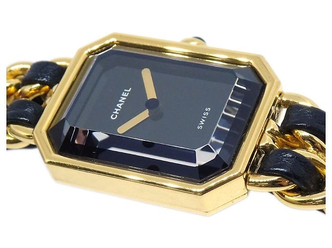 Chanel Premiere Rock Quartz Metallo Placcato e Pelle 20 - vista 3