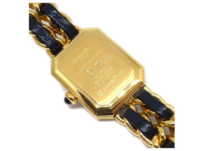 Chanel Premiere Rock Quartz Metallo Placcato e Pelle 20 - vista 5