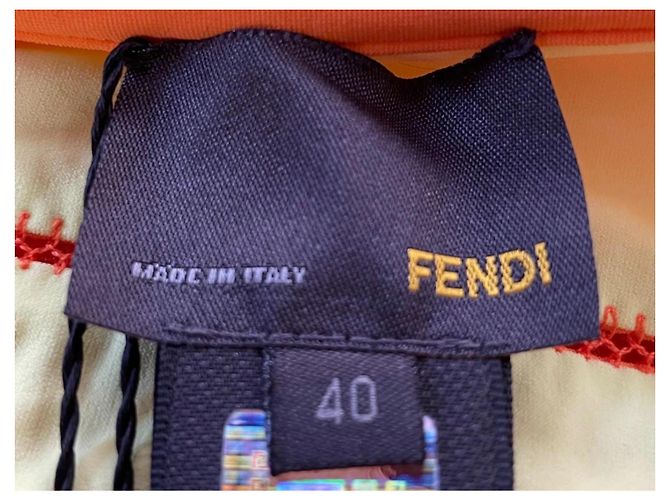 Bañador de Lycra naranja Fendi Verde claro - vista 10