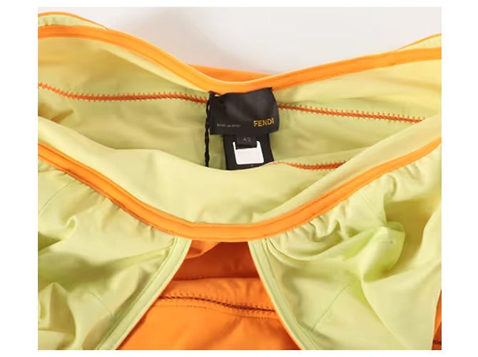 Bañador de Lycra naranja Fendi Verde claro - vista 8