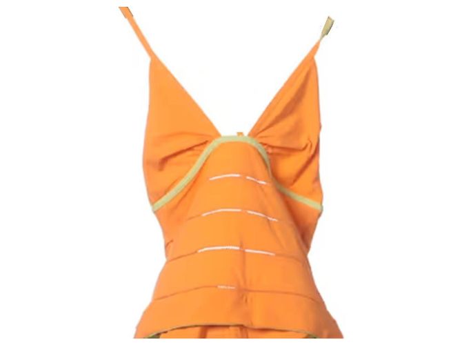 Bañador de Lycra naranja Fendi Verde claro - vista 9