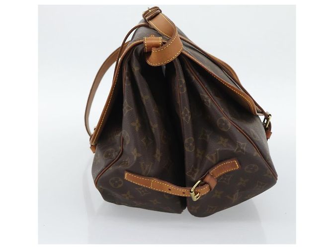 Louis Vuitton Saumur Canvas 35 Marrone - vista 2