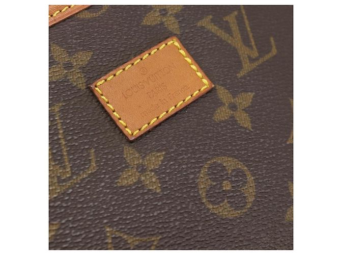 Louis Vuitton Saumur Canvas 35 Marrone - vista 4