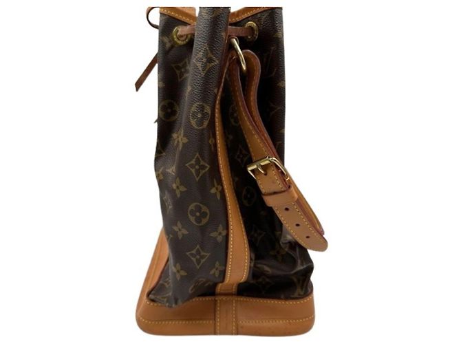 Borsa a Spalla Louis Vuitton Monogram Noe M42224 Marrone - vista 5