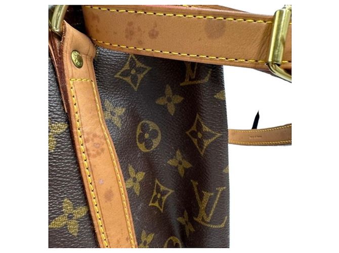 Borsa a Spalla Louis Vuitton Monogram Noe M42224 Marrone - vista 6