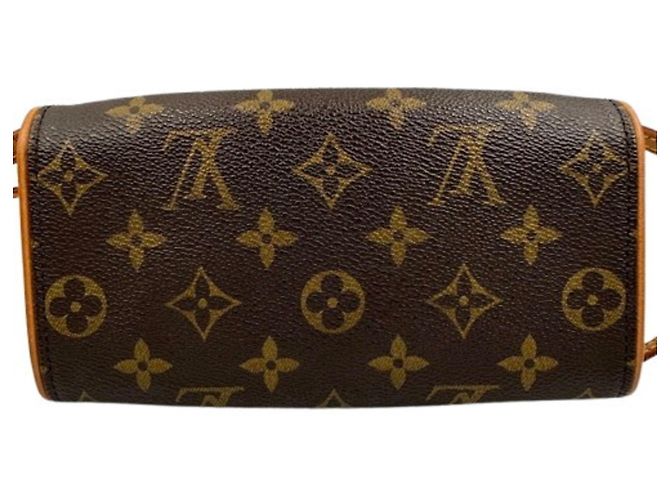Borsa a Spalla Louis Vuitton Monogram Pochette Twin PM M51854 Marrone - vista 3