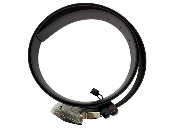 Gucci G-belt Gürtel 211563 Braun Schwarz - Ansicht 3