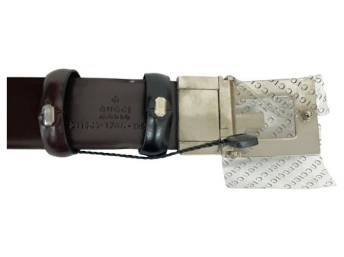 Gucci G-belt Gürtel 211563 Braun Schwarz - Ansicht 4