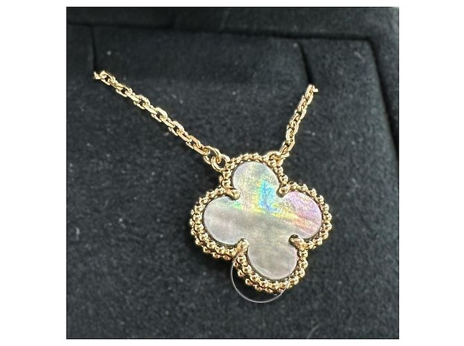 Collana Alhambra Pearl Van Cleef & Arpels D'oro - vista 11