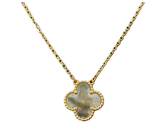 Collana Alhambra Pearl Van Cleef & Arpels D'oro - vista 2