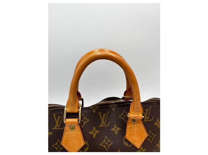 Louis Vuitton Vintage Alma Monogram Canvas PM Marrone - vista 4