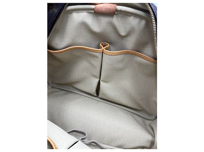 Louis Vuitton Deauville Monogram Canvas 34 Marrone - vista 6