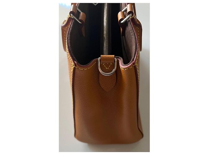 Louis Vuitton Marelle Tote MM M59953 pelle Epi Camel Cammello - vista 8
