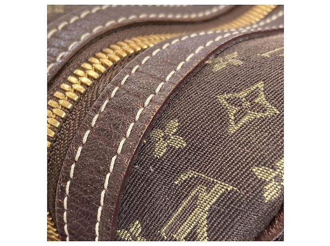 Borsa Tote Louis Vuitton Monogram Mini Lin Damier ebene - vista 12