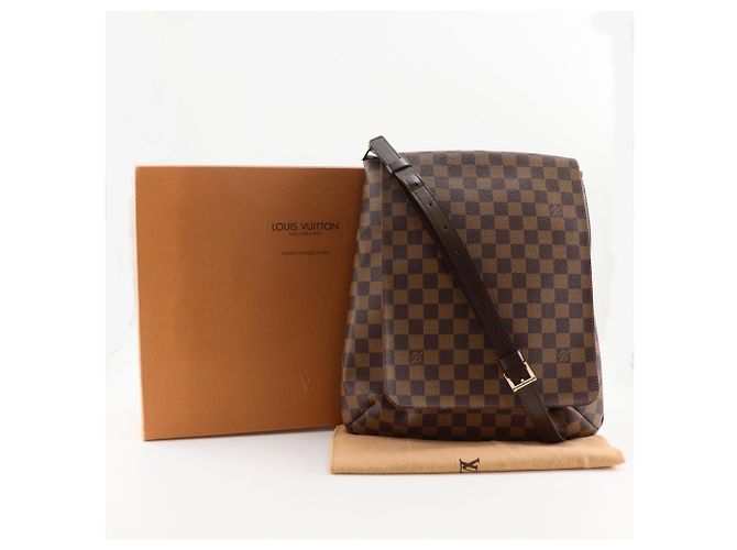Borsa a Spalla Musette Louis Vuitton Marrone - vista 19