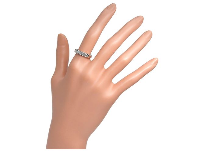 Chaumet Torsade Ring aus Platin - Ansicht 2