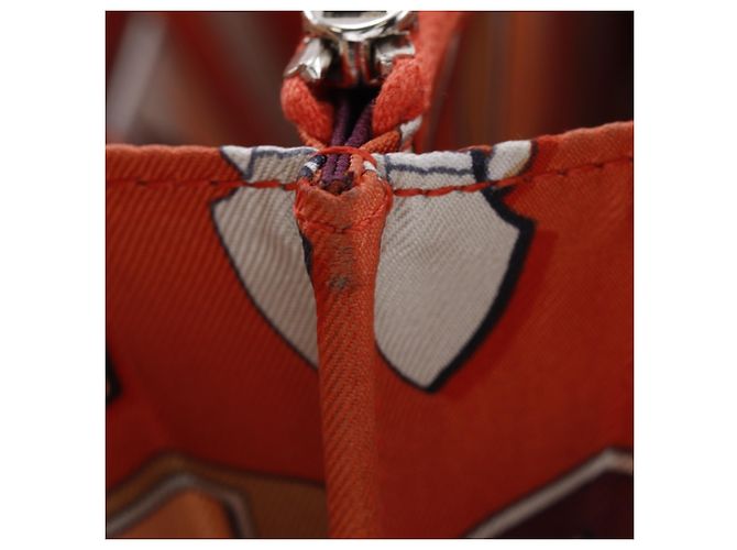 Hermès Cartera larga Azap Hermes Roja Burdeos - vista 8