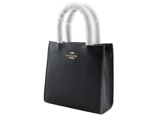 Coach Mini Carry Handtasche Schwarz - Ansicht 2