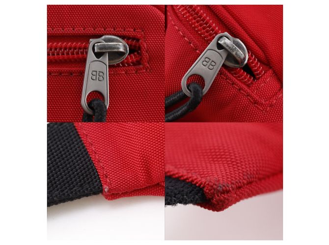 Borsa a tracolla/Marsupio Balenciaga Explorer Rosso - vista 12