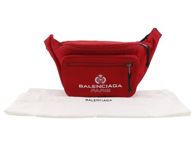 Borsa a tracolla/Marsupio Balenciaga Explorer Rosso - vista 17