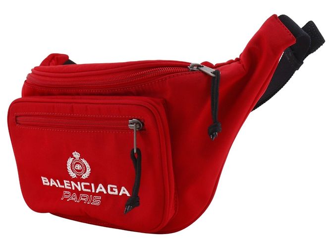 Borsa a tracolla/Marsupio Balenciaga Explorer Rosso - vista 2