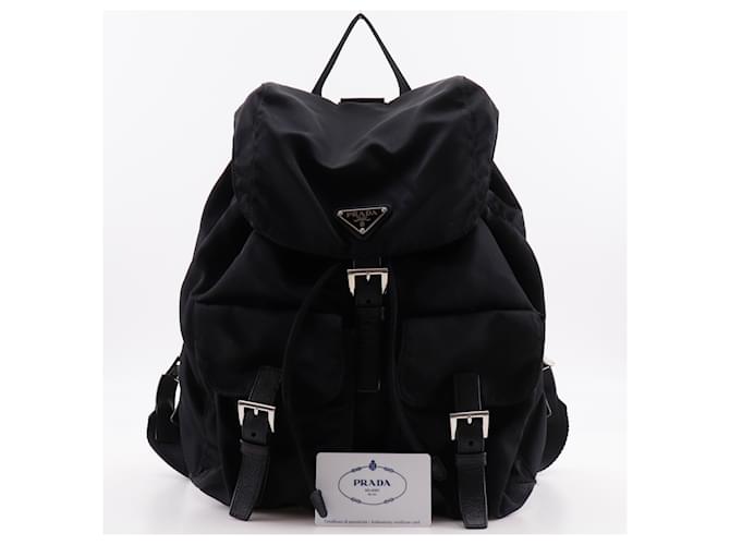 Prada BZ2811 Nylon Rucksack Schwarz - Ansicht 13