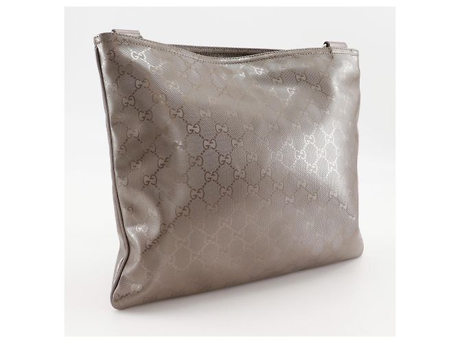 Borsa a Spalla Gucci GG Imprime Bronzo - vista 3