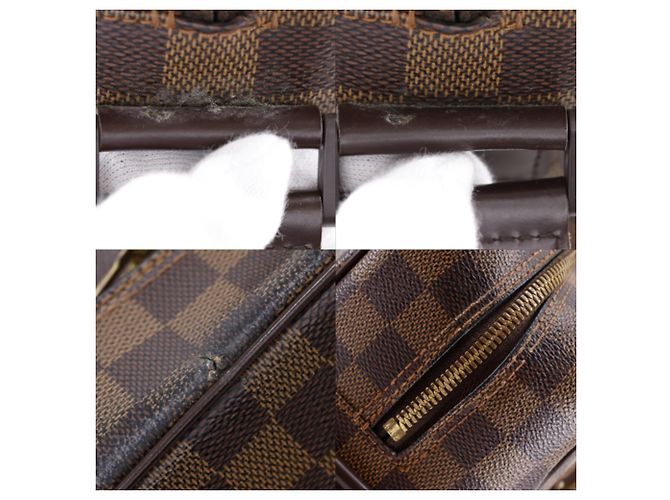 Borsa a Spalla Louis Vuitton Olaf MM Marrone - vista 14
