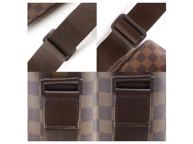 Borsa a Spalla Louis Vuitton Olaf MM Marrone - vista 15