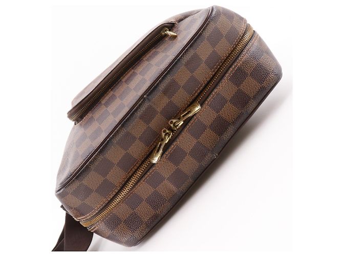 Borsa a Spalla Louis Vuitton Olaf MM Marrone - vista 16