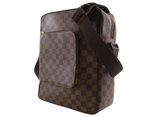 Borsa a Spalla Louis Vuitton Olaf MM Marrone - vista 2