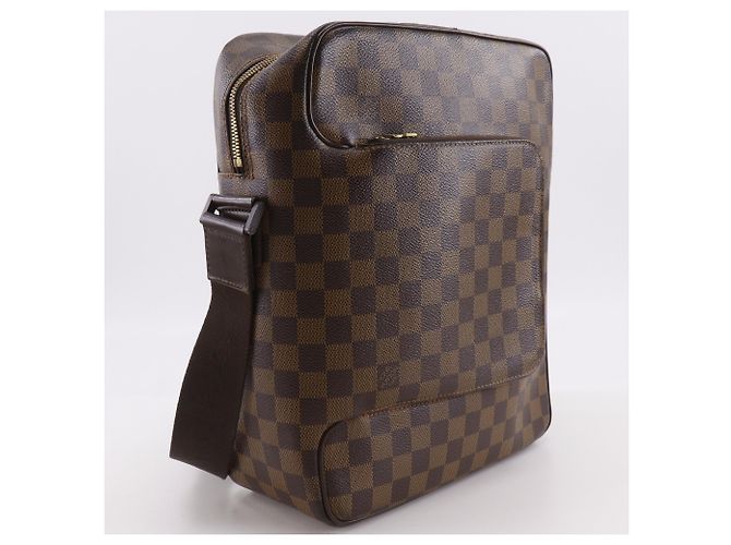 Borsa a Spalla Louis Vuitton Olaf MM Marrone - vista 3