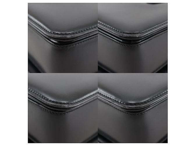 Borsa a mano Gucci in pelle di vitello nera Nero - vista 4