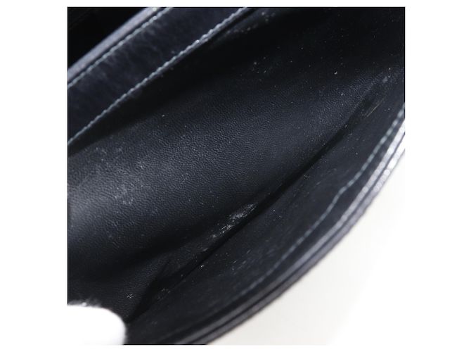 Borsa a mano Gucci in pelle di vitello nera Nero - vista 9