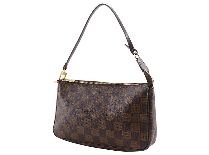Pochette Louis Vuitton Pochette Accessoires Marrone - vista 2