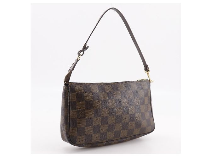 Pochette Louis Vuitton Pochette Accessoires Marrone - vista 3