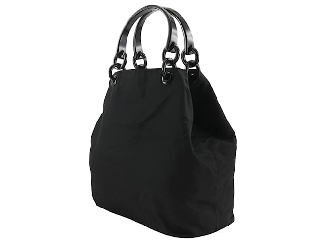 Borsa Prada in nylon nera Nero - vista 2