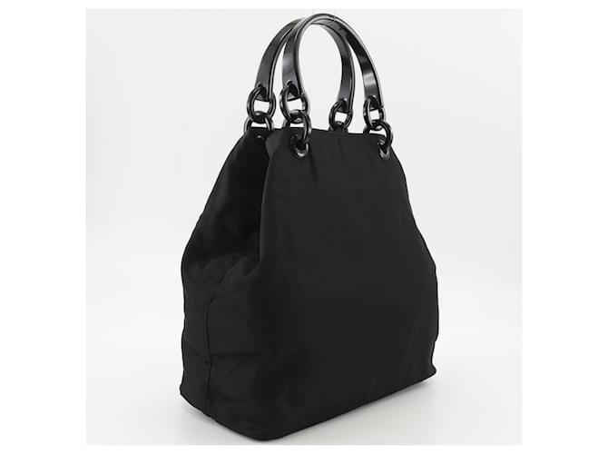Borsa Prada in nylon nera Nero - vista 3