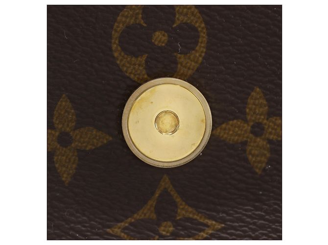 Borsa Louis Vuitton Rocky BB Marrone Rosso Monogramma - vista 11