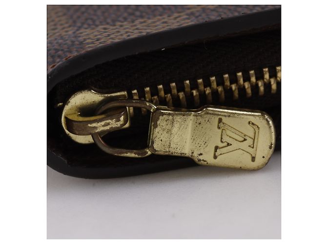Louis Vuitton Damier Canvas Long Wallet Braun - Ansicht 11