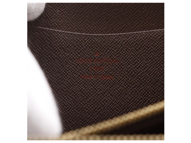 Louis Vuitton Damier Canvas Long Wallet Braun - Ansicht 12