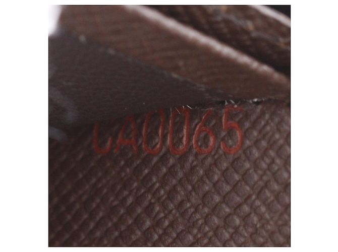 Louis Vuitton Damier Canvas Long Wallet Braun - Ansicht 13